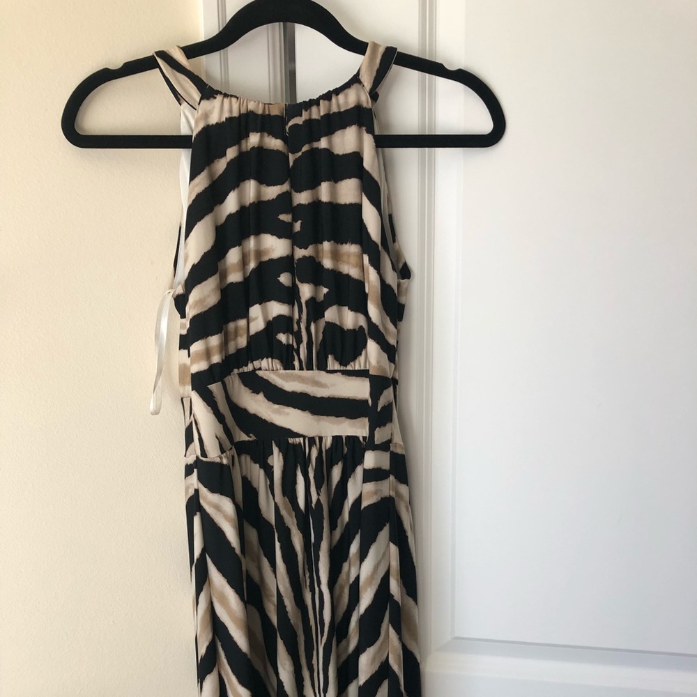 Carmen marc volvo animal print maxi size xs